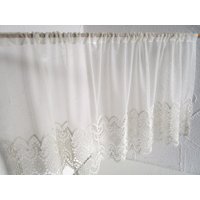 Vintage Scheibengardine Spitze Gardine Off - White Vintage Scheibengardine Spitze Gardine Off - White von ZEITJUWELEN