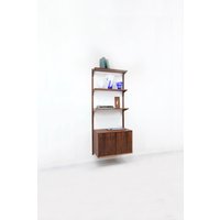 Rosewood Cado 1-Bay Wall Unit | By Poul Cadovius Shelving System Danish Design Midcentury 1960S Modulares Regalsystem von ZEITWERTFurniture