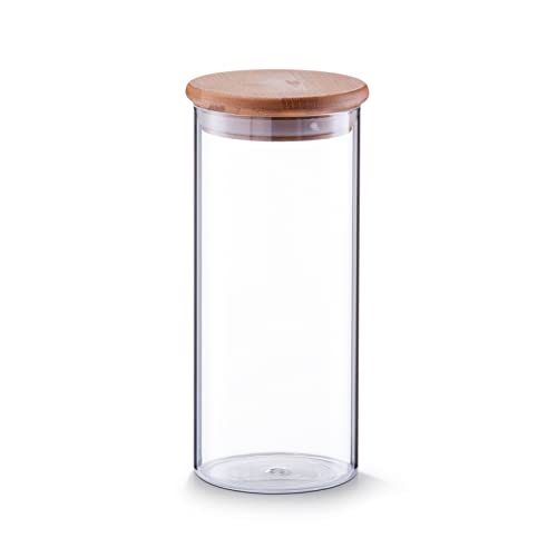 1400 ml Vorratsglas mit Bamboodeckel von ZELLER PRESENT SCHÖNER LEBEN. PRAKTISCH WOHNEN.
