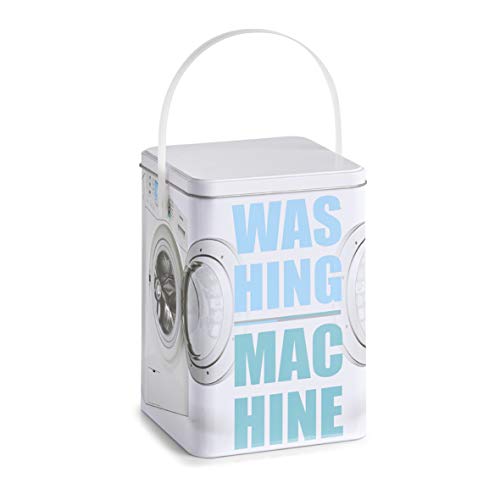 ZELLER PRESENT SCHÖNER LEBEN. PRAKTISCH WOHNEN. Waschpulver-Box Washing Machine, Metall ZELLER PRESENT SCHÖNER LEBEN. PRAKTISCH WOHNEN. Waschpulver-Box Washing Machine, Metall von ZELLER PRESENT SCHÖNER LEBEN. PRAKTISCH WOHNEN.