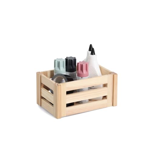 Zeller 13360 "Leisten Aufbewahrungskiste, Holz, Natur, 29.5 x 19.6 Zeller 13360 "Leisten Aufbewahrungskiste, Holz, Natur, 29.5 x 19.6 von ZELLER PRESENT SCHÖNER LEBEN. PRAKTISCH WOHNEN.