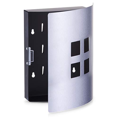 Zeller 13848 Schlüsselkasten "4 Quadrate", Edelstahl 22 x 6 x 24 cm Zeller 13848 Schlüsselkasten "4 Quadrate", Edelstahl 22 x 6 x 24 cm von ZELLER PRESENT SCHÖNER LEBEN. PRAKTISCH WOHNEN.