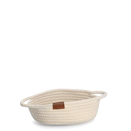 Zeller 14435 Aufbewahrungskorb, Baumwolle/Polyester, Natur, ca. 22 x 17 x 8,5 cm Zeller 14435 Aufbewahrungskorb, Baumwolle/Polyester, Natur, ca. 22 x 17 x 8,5 cm von ZELLER PRESENT SCHÖNER LEBEN. PRAKTISCH WOHNEN.