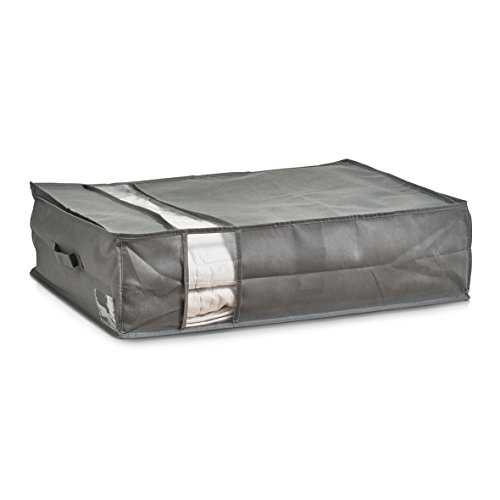 Zeller 14608 Aufbewahrungs-Tasche, Vlies, Stoff, grau, 50 x 70 x 20 cm Zeller 14608 Aufbewahrungs-Tasche, Vlies, Stoff, grau, 50 x 70 x 20 cm von ZELLER PRESENT SCHÖNER LEBEN. PRAKTISCH WOHNEN.