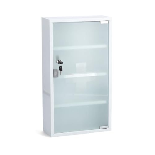 Zeller 18122 Medizinschrank, Metall, weiß von ZELLER PRESENT SCHÖNER LEBEN. PRAKTISCH WOHNEN.