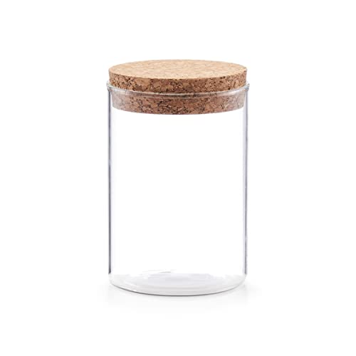 Zeller Dekorativer Behälter für lose Produkte, Glas - 400 ml x von ZELLER PRESENT SCHÖNER LEBEN. PRAKTISCH WOHNEN.