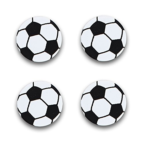 Zeller Ø 2,5 cm, 4-teilig, Magnet-Set Fußball von ZELLER PRESENT SCHÖNER LEBEN. PRAKTISCH WOHNEN.