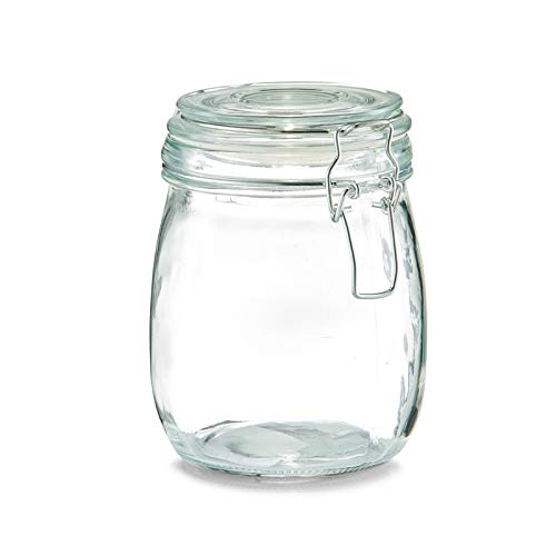 Zeller VORRATSGLAS mit BÜGELVERSCHLUSS 750 ml VORRATSGEFÄSS VORRATSBEHÄLTER von ZELLER PRESENT SCHÖNER LEBEN. PRAKTISCH WOHNEN.