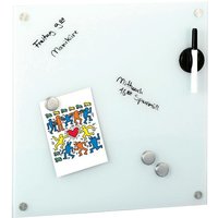 Zeller Present - Memoboard, Glas, weiß von ZELLER PRESENT