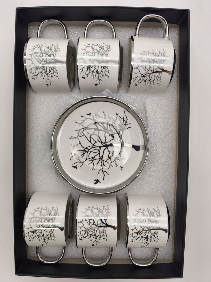 ZELLERFELD Tasse Geschirr-Set Kaffeetassen Set 12 Teilig ZELLERFELD Tasse Geschirr-Set Kaffeetassen Set 12 Teilig von ZELLERFELD