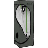 Grow Tent 60 x 60 x 120 cm grau/ schwarz Pflanzenzucht Indoor - Zelsius Grow Tent 60 x 60 x 120 cm grau/ schwarz Pflanzenzucht Indoor - Zelsius von ZELSIUS