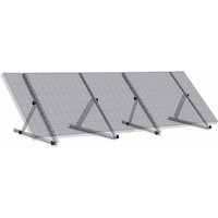 Zelsius - Aluminium Solarmodul Halterung, von 0 bis 90 Grad, für zwei Panele, Stützstange 71 cm Zelsius - Aluminium Solarmodul Halterung, von 0 bis 90 Grad, für zwei Panele, Stützstange 71 cm von ZELSIUS