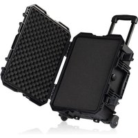 Transportkoffer 18 Liter mit Schaumstoffpolsterung und Rollen, Werkzeugkoffer, Kamerabox - Zelsius von ZELSIUS