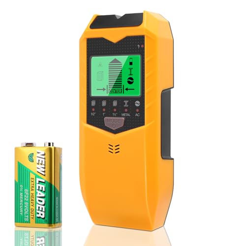 5-in-1-Bolzenfinder, Balkensucher, Wandscanner, multifunktionaler magnetischer Balkenfinder mit LCD-Display für Hausbesitzer-Projekte oder DIY-Projekte, Bolzen, Metall, Wechselstrom-Kabel-Erkennung 5-in-1-Bolzenfinder, Balkensucher, Wandscanner, multifunktionaler magnetischer Balkenfinder mit LCD-Display für Hausbesitzer-Projekte oder DIY-Projekte, Bolzen, Metall, Wechselstrom-Kabel-Erkennung von ZEMBSOYA