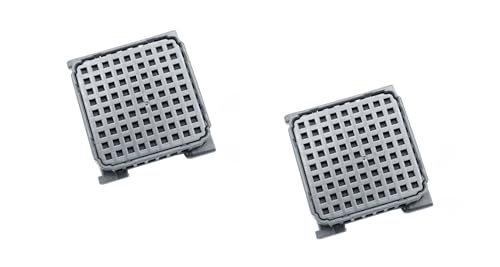 2 Stück ZEMEX® Kohlefilter Aktivkohlefilter Filter Kühlschrank Fresh Air Kompatibel/Ersatz Liebherr 909698900, 9096989008, 90960989, 988246000, 7440021-00,988246001 von ZEMEX