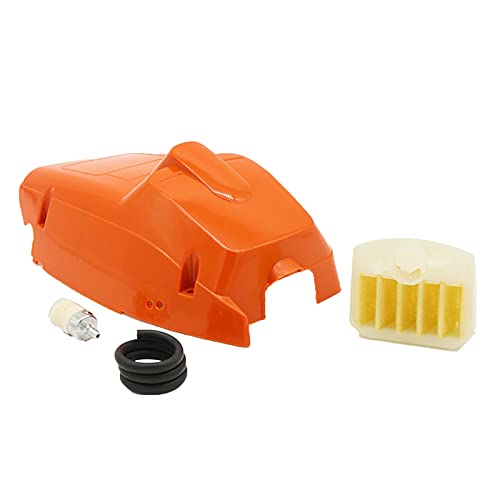 ZEMNLO Luftfiltersatz for obere Zylinderabdeckung, for Husqvarna, 340 345 350 Kettensägenteile 503910501 537024002 Kettensägen-Luftfilterabdeckung ZEMNLO Luftfiltersatz for obere Zylinderabdeckung, for Husqvarna, 340 345 350 Kettensägenteile 503910501 537024002 Kettensägen-Luftfilterabdeckung von ZEMNLO