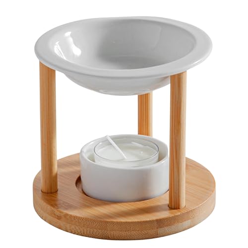 Duftbrenner Athena - Simplicity Serie - CraftAroma - Einfache Aromatherapie - Anspruchsvolles kreatives DIY-Objekt - Modernes Interieur -Brenner Fondant mit Duft -50ml - H 12cm - Zen'Arôme von ZEN ARÔME