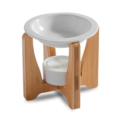 Duftbrenner Athena - Simplicity Serie - CraftAroma - Einfache Aromatherapie - Dekoratives Objekt DIY Kreativ Raffiniert - Schmelzender Brenner und Duft -50 ml - H 12 cm - Zen'Arôme von ZEN ARÔME
