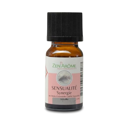 Synergie ätherischer Öle Sinnlichkeit - Mischung aus 100% reinen und natürlichen ätherischen Ölen - 10 ml - analysiert und in Frankreich konditioniert - Zen'arôme Synergie ätherischer Öle Sinnlichkeit - Mischung aus 100% reinen und natürlichen ätherischen Ölen - 10 ml - analysiert und in Frankreich konditioniert - Zen'arôme von ZEN ARÔME