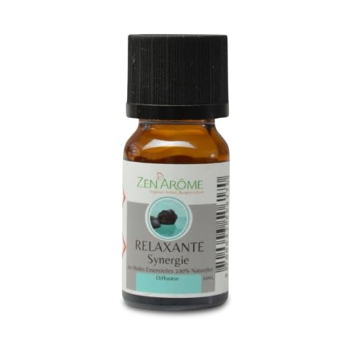Synergie von entspannenden ätherischen Ölen - Mischung aus 100% reinen und natürlichen ätherischen Ölen - 10 ml - analysiert und in Frankreich konditioniert - Zen'arôme Synergie von entspannenden ätherischen Ölen - Mischung aus 100% reinen und natürlichen ätherischen Ölen - 10 ml - analysiert und in Frankreich konditioniert - Zen'arôme von ZEN ARÔME