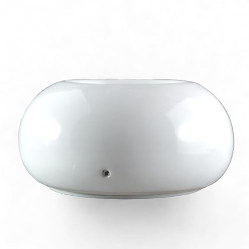 Zen’Arôme Diffusor durch sanfte Wärme EXCLU0 Weiß - Aromatherapie und Raumduft Brenner - Selbstregulierende Temperatur - Aus Keramik gefertigt - Kompakt, Diskret und Leise - H 7cm von ZEN ARÔME