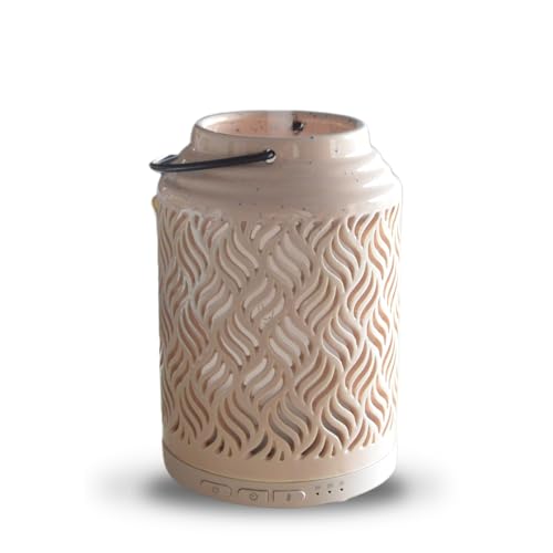 Zen'Arôme Diffusor für ätherisches Öl, WLAN Venedig – elektrischer Diffusor, kompatibel mit Alexa/Google Home – vollständige Kontrolle über die App Tuya Smart – natürliche Materialien Holz und Keramik Zen'Arôme Diffusor für ätherisches Öl, WLAN Venedig – elektrischer Diffusor, kompatibel mit Alexa/Google Home – vollständige Kontrolle über die App Tuya Smart – natürliche Materialien Holz und Keramik von ZEN ARÔME