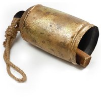 Signes Grimalt Klapperdekoration Golden Metall Hung Metall Cowbells 11x25cm 5216 Signes Grimalt Klapperdekoration Golden Metall Hung Metall Cowbells 11x25cm 5216 von ZEN ET ETHNIQUE