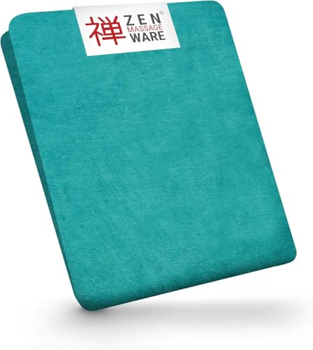 ZEN Massageliege Bezug & Kosmetikliegen Schutz Spannbezug, weiches Frottee-Spannbettlaken für Physio Therapieliege & Kosmetikstuhl, bei 60° waschbare Liegenbezug Massage-Zubehör Überzug Laken (Türkis) ZEN Massageliege Bezug & Kosmetikliegen Schutz Spannbezug, weiches Frottee-Spannbettlaken für Physio Therapieliege & Kosmetikstuhl, bei 60° waschbare Liegenbezug Massage-Zubehör Überzug Laken (Türkis) von ZEN MASSAGE WARE
