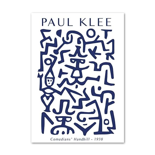 ZENCIX Berühmte Paul Klee Poster und Drucke Abstrakte Linien Leinwand Gemälde Ästhetische Wandkunst Illustration Paul Klee Bild für Wohnkultur 60x80cm Kein Rahmen von ZENCIX