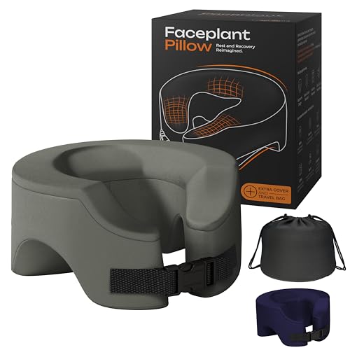Faceplant Face Down Kissen – Verstellbares Bauchkissen aus Memory-Schaum – Gesicht nach unten Kissen nach Augenoperationen – Massage-Kopfstütze für Bett – und neigendes Kissen für Ruhe und Erholung Faceplant Face Down Kissen – Verstellbares Bauchkissen aus Memory-Schaum – Gesicht nach unten Kissen nach Augenoperationen – Massage-Kopfstütze für Bett – und neigendes Kissen für Ruhe und Erholung von ZENCLOUD9