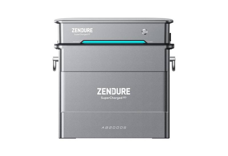 ZENDURE SuperCharged Balkonkraftwerk AB2000S-Serie, AB2000S 1920Wh LiFePO4 Akku, (Hyper 2000&AB2000S), Hyper 2000 mit 1800W Solar Eingang, Bidirektionales 1200W AC-Laden von ZENDURE SuperCharged