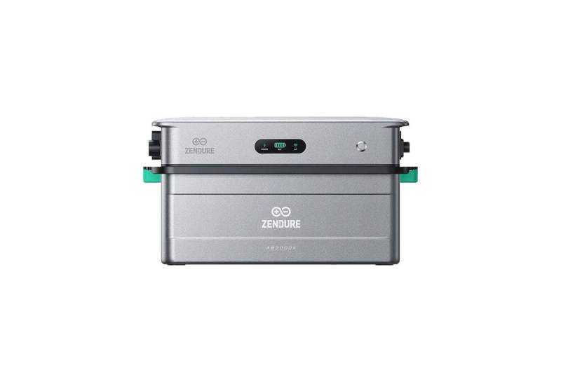 ZENDURE SuperCharged Balkonkraftwerk SolarFlow 2400 AC + AB3000X Speicher, IP65, ZEN+ OS, 2400 W, (Set, SolarFlow 2400 AC mit 1 /2 AB3000X Batterie), Plug und Play von ZENDURE SuperCharged