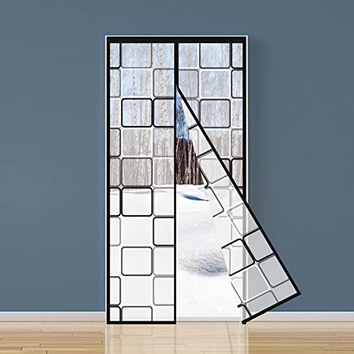 Winddichter und warmer Türvorhang, magnetischer Vorhang ist eine Balkontür, Kellertür und Terrassentür, ohne Bohren, einfach zu verbinden und zusammenzubauen, Klimaanlage und warm (SQ, 80 * 200cm) 1 Winddichter und warmer Türvorhang, magnetischer Vorhang ist eine Balkontür, Kellertür und Terrassentür, ohne Bohren, einfach zu verbinden und zusammenzubauen, Klimaanlage und warm (SQ, 80 * 200cm) 1 von ZENGSHI LIFE MUSEUM