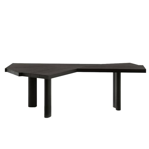 Gaming-Schreibtisch Moderner, einfacher PC-Tisch aus Massivholz, Chefschreibtisch, minimalistischer, leichter, luxuriöser Schreibtisch in Haushaltsform, Designer-Büroschreibtisch(250*130*75cm) von ZENGXJYCQINGJIANG