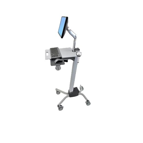 ZENGXJYCQINGJIANG Mobiler Computertisch Mobiler Wagen for Maschinenräume Hubtisch Integrierter Computerwagen Computertisch mit Rädern von ZENGXJYCQINGJIANG
