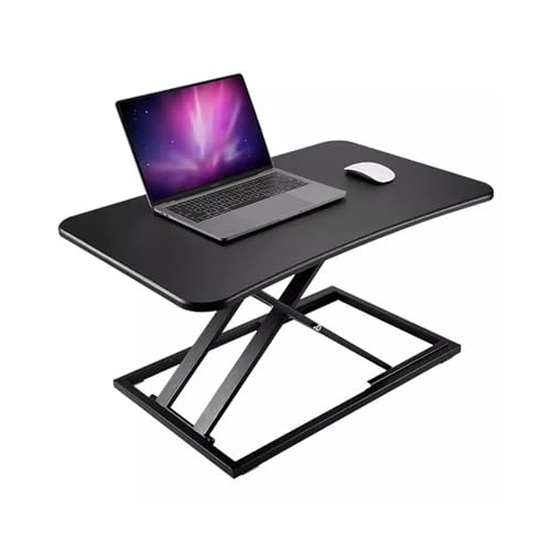 ZENGXJYCQINGJIANG Mobiler Computertisch Stehende Werkbank, Büro-Desktop-Computer, Hubtisch, erhöhte Notebook-Vertikalhalterung Computertisch mit Rädern von ZENGXJYCQINGJIANG