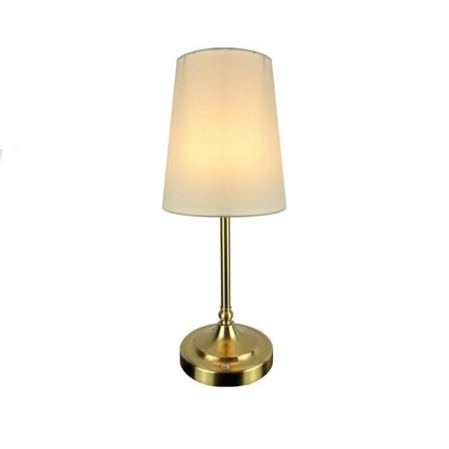 ZENGXJYCQINGJIANG Tischlampe Tischlampe Nachttisch Dekorative Stoff Kleine Tischlampe Couchtisch Wohnzimmer Studie Desktop Ornamente Licht Nachttischlampe von ZENGXJYCQINGJIANG
