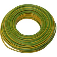 Elektrische Kabel HO7V-U 1,5 mm2 gelb-grün 25 m von ZENITECH