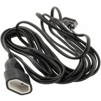 Verlängerungskabel HO5VVF 3G1.5mm² 25m Kabel schwarz Zenitech von ZENITECH