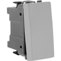 Wechselschalter 1/2 Modul - Silber - Simplea Zenitech von ZENITECH