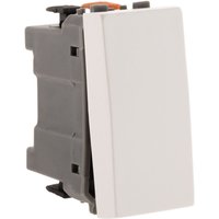 Wechselschalter 1/2 Modul - Weiß - Simplea Zenitech von ZENITECH