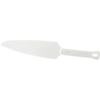 Zenker - Tortenmesser 2in1 Classic 30cm weiß Kunststoff Messer Backzubehör Gadget von ZENKER