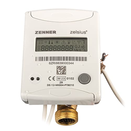 Wärmezähler Zelsius QN 0,6 ISF Ausführung 110 mm / 3/4 Zoll Anschluss Eichung 2025 von Zenner