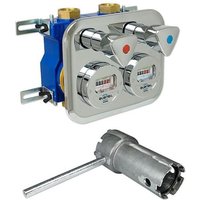 Wasserzähler-Montageblock ZENNER 2'' Komplett-Set 5-teilig - 10 % gespart Wasserzähler-Montageblock ZENNER 2'' Komplett-Set 5-teilig - 10 % gespart von ZENNER