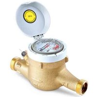 Zenner - Mehrstrahl-Messingwasserzähler für Warmwasser 32 mm – 1 1/2'' Für Trinkwasser geeignet von ZENNER