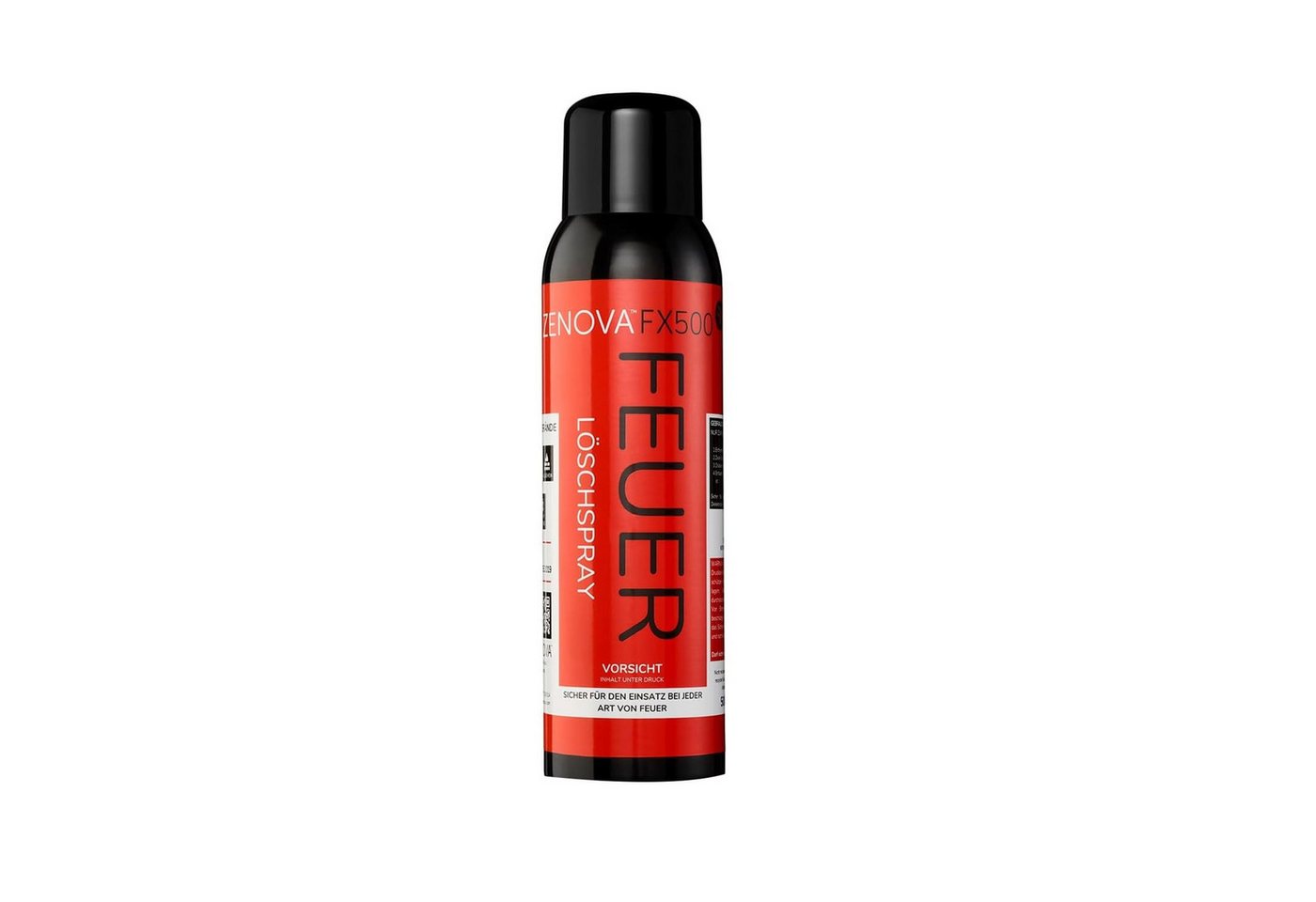 ZENOVA Schaum-Feuerlöscher FX500, Spray 500ml Löschspray ALLE Brände Lithium Batterien ZENOVA Schaum-Feuerlöscher FX500, Spray 500ml Löschspray ALLE Brände Lithium Batterien von ZENOVA