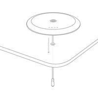 ZENS Induktions-Ladegerät DYI Built-in ZEBI03W/00 Ausgänge Induktionslade-Standard Weiß von ZENS