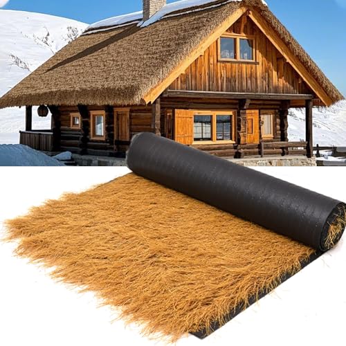 Stohdach Künstliches,Synthetisches Strohdach Für Tiki Bars,Strohdach,Synthetisches Strohdach Rolle,Strohdach Im Mexikanischen Stil,Gefälschte(1x13m(39.4x511.8in)) von ZENSTYW