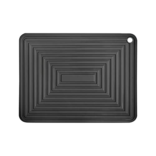 ZENVALY Topf Untersetzer, Silikon Topfuntersetzer, Mehrzweck Topflappen und Untersetzer, Hitzebeständigerung rutschfest Küchen Topfuntersetzer, Schwarz ZENVALY Topf Untersetzer, Silikon Topfuntersetzer, Mehrzweck Topflappen und Untersetzer, Hitzebeständigerung rutschfest Küchen Topfuntersetzer, Schwarz von ZENVALY
