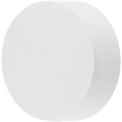 ZEONHAK 200 Stück 30,5 cm Backpapier Kreise, antihaftbeschichtet, weißes Backpapier für runde Kuchenform, Luftfritteuse, Tortillapresse von ZEONHAK